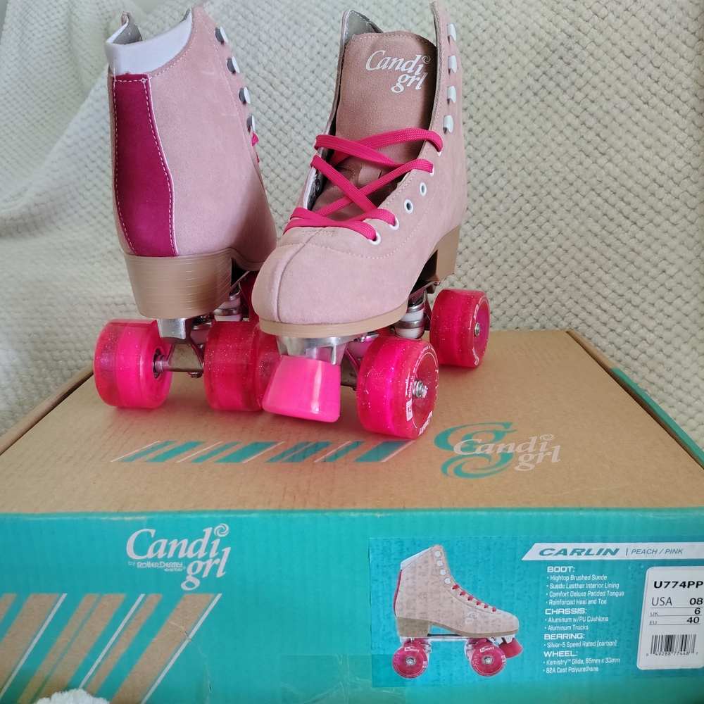 Women's Pink Roller Skates